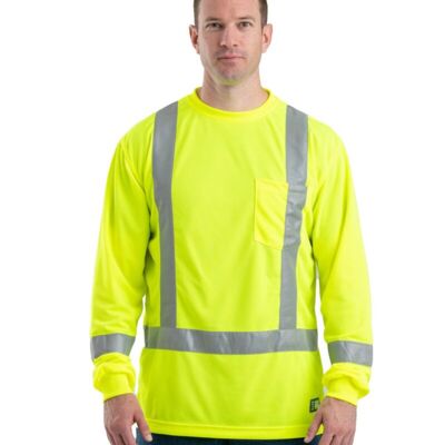 Men's Hi-Vis Class 3 Performance Pocket T-Shirt Thumbnail
