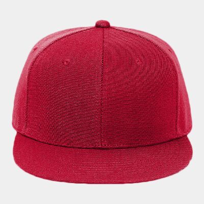 OTTO CAP "OTTO FIT" 6 Panel Mid Profile Flat Visor Baseball Cap Thumbnail