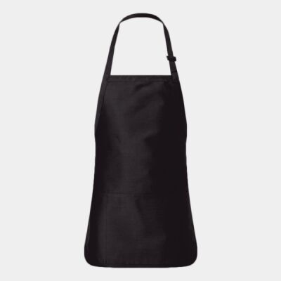 Full-Length Apron with Pouch Pocket Thumbnail