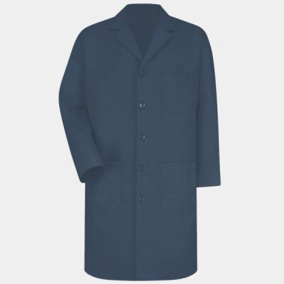 Unisex Extended Sizes Button Front Lab Coat Thumbnail