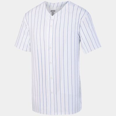 Youth Pinstripe Full-Button Jersey Thumbnail