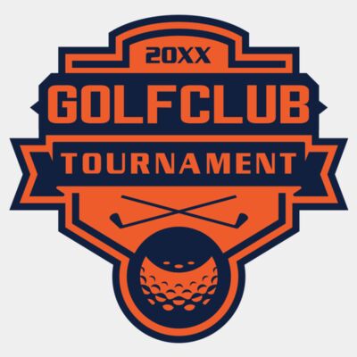 Golf club Tournament logo template 02 Thumbnail