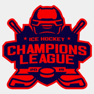 Champions League Ice Hockey logo template Thumbnail