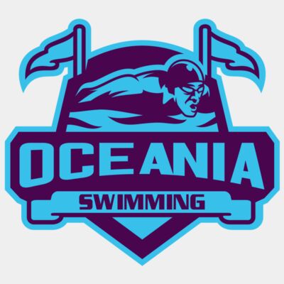Oceania Swimming logo template Thumbnail