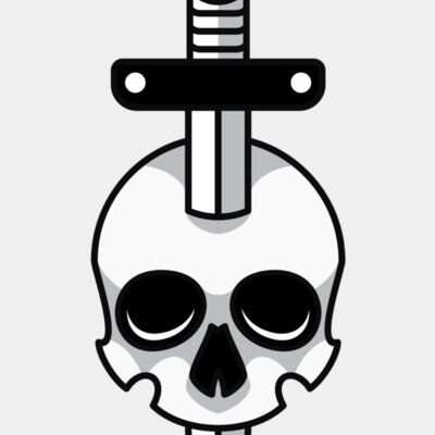 Elements Skull logo template 07 Thumbnail