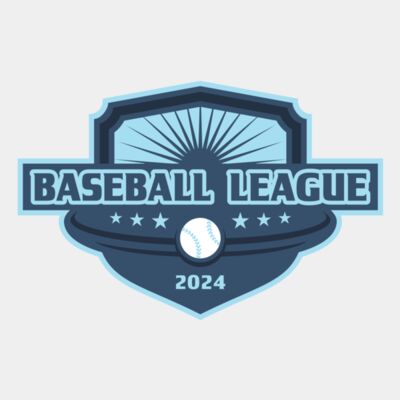 Baseball League Logo 01 Thumbnail