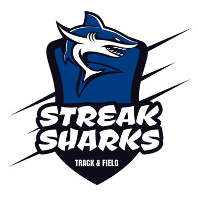 Sharks Track & Field Team Logo 01 Thumbnail