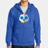 Tall Essential Fleece Full Zip Hooded Sweatshirt Thumbnail