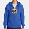 Tall Essential Fleece Full Zip Hooded Sweatshirt Thumbnail